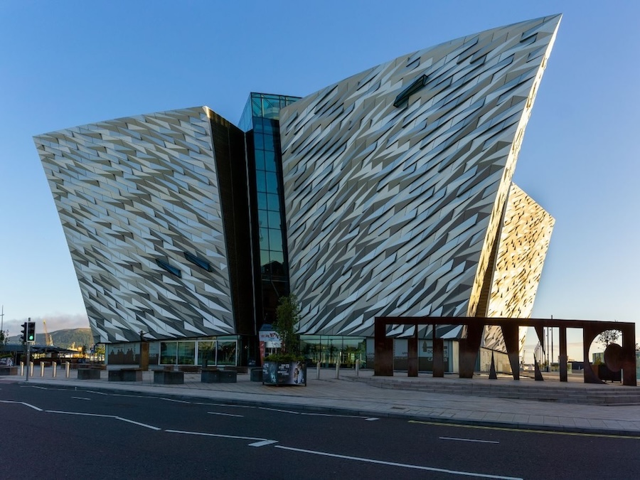 Titanic Belfast museum in the Titanic Quarter
